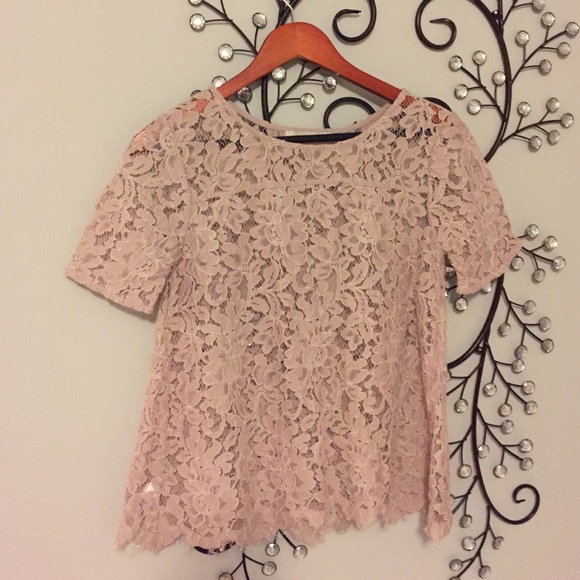 Loft Maeve Lace Blouse