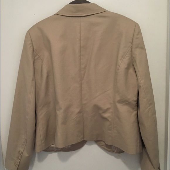 Khaki Cynthia Rowley Blazer XL - Picture 3 of 3