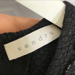 Sandro Open Back top
