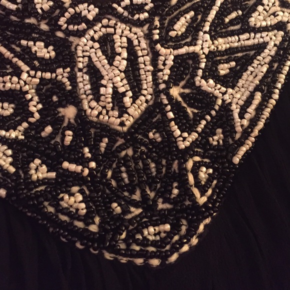 Zara Black / Beaded Dress! - Picture 3 of 3