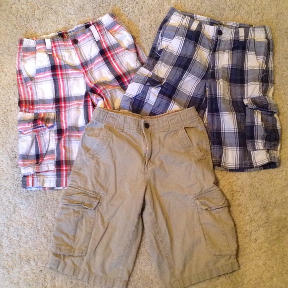 3 pair of boys shorts