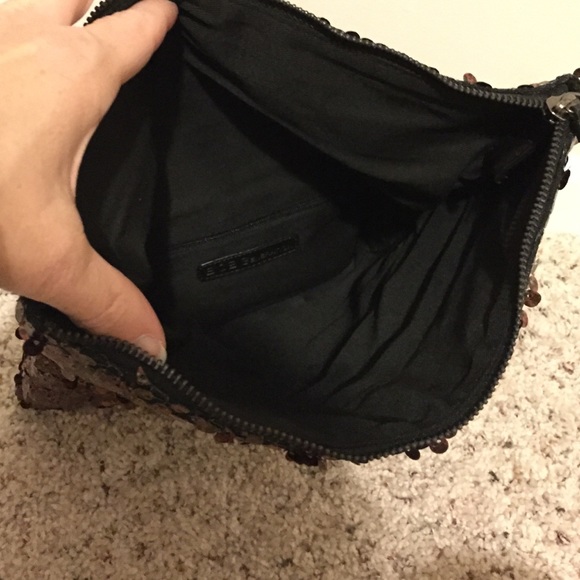 Bronze sparkle EUC BCBGeneration clutch - Picture 4 of 4