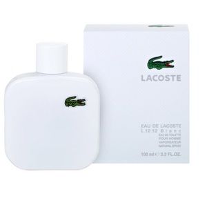 😊LACOSTE L.12.12 White For Men Cologne😊BRAND NEW