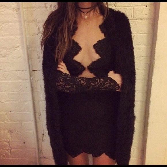 *RARE* For Love and Lemons NOIR in Black