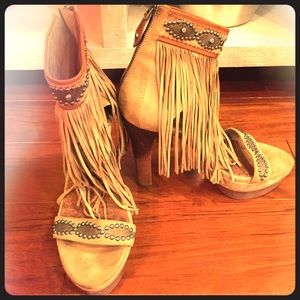 Sam Edelman "Warren" Fringe Heels