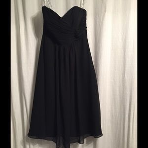 Black cocktail dress