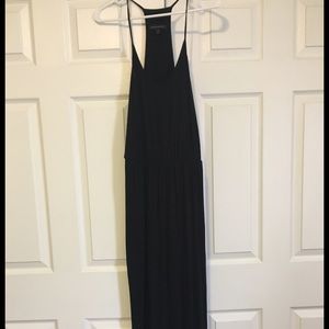 Banana Republic black maxi dress