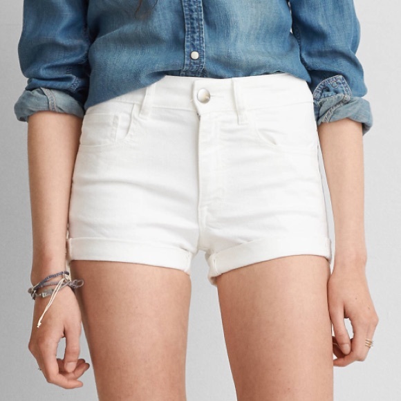 SOLD! White American Eagle Shorts