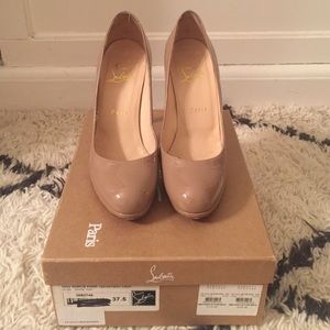 Christian Louboutin Patent Leather Simple Pump