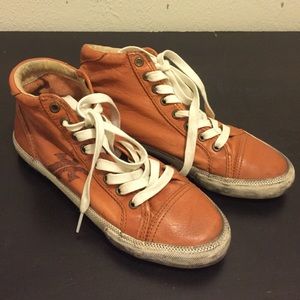 👟Frye High Top Sneaker size 7.5us👟
