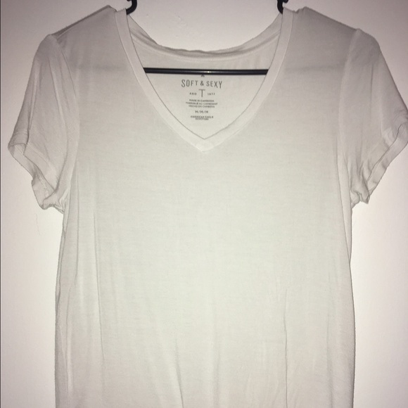 White Soft & Sexy American Eagle Shirt