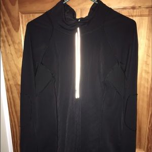 Lululemon running black half zip