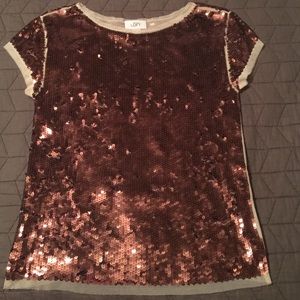 Loft sequined top