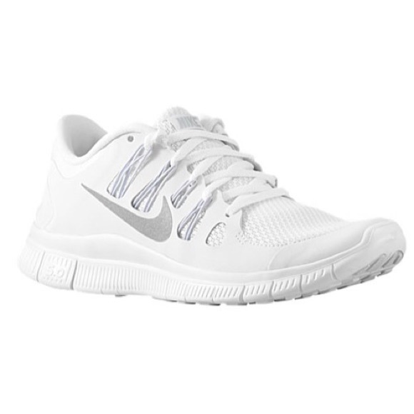 Nike Free Runs! White.