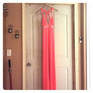 A prom dress only been worn one time