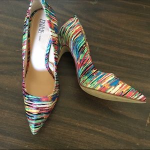 Multi color heels