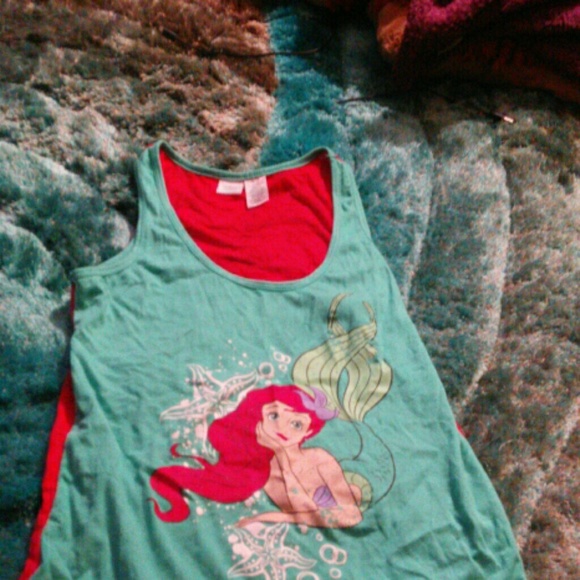 Little mermaid tank top