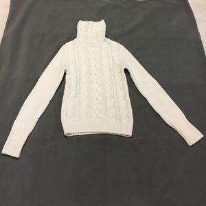 H&M Divided Cable-knit Turtleneck Sweater