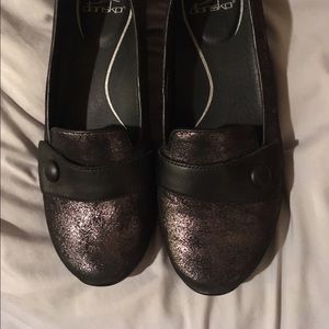 Dansko Olena Flat (Pewter)