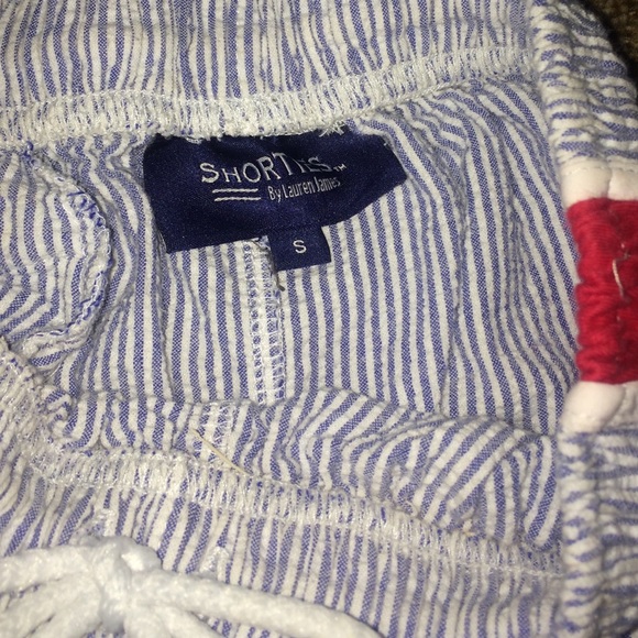 Shorties. Seer sucker workout shorts. So cute! - Picture 3 of 4