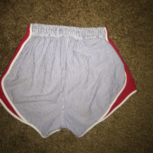 Shorties. Seer sucker workout shorts. So cute! - Picture 4 of 4