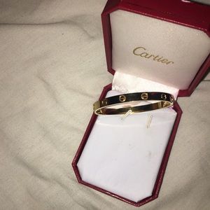 CARTIER LOVE BRACELET!