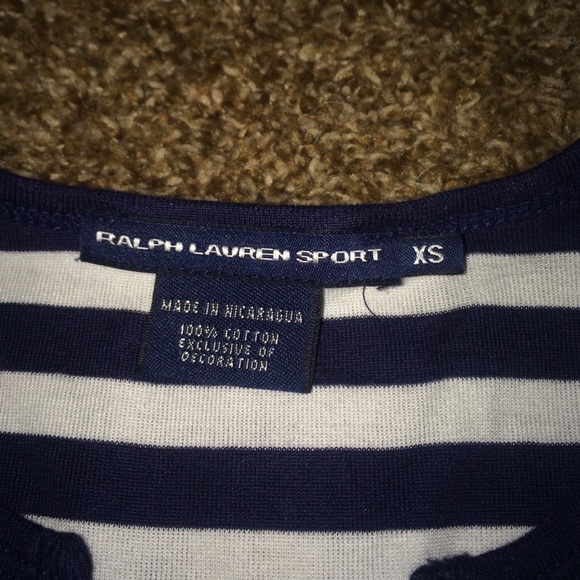 R.L .Sport  V neck shirt. Excellent condition. - Picture 2 of 4