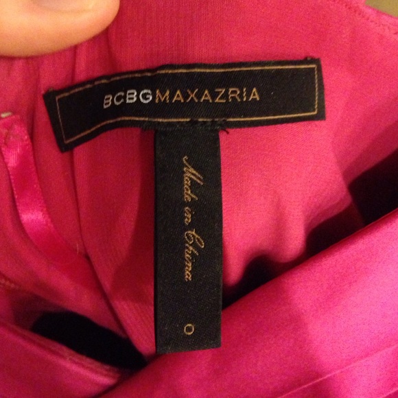 BCBG Pink Cocktail Dress - Picture 3 of 4
