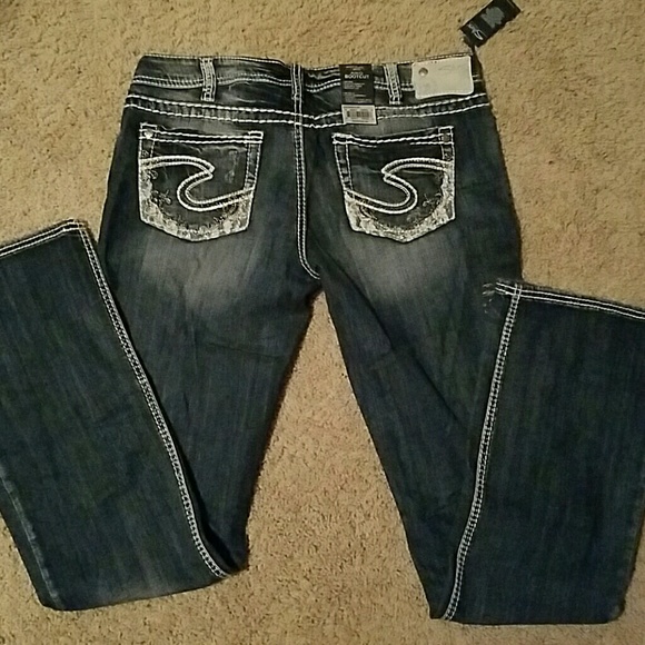 Silver Aiko Bootcut Jeans - 31x35