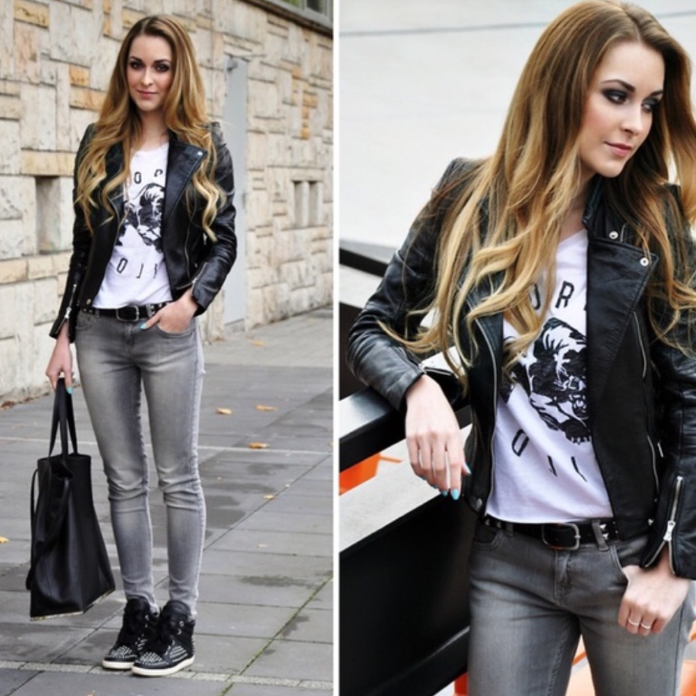 Zoe Karssen Zoe Mid Rise Skinny Jeans