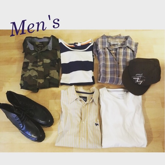 Aeropostale, Urban Up, Tee Other - Bundle of Men's Shirts, Boots & Marlins Snap-Back