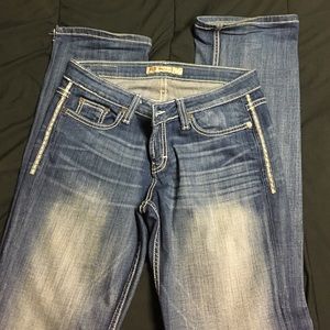 BKE tenley bootcut jeans 27x33 1/2