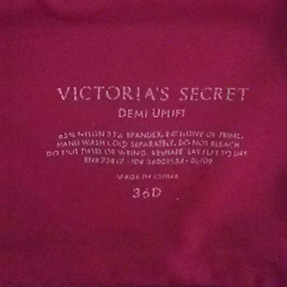 🚫SOLD🚫Victoria's Secret Biopic Demi Uplift - Picture 4 of 4