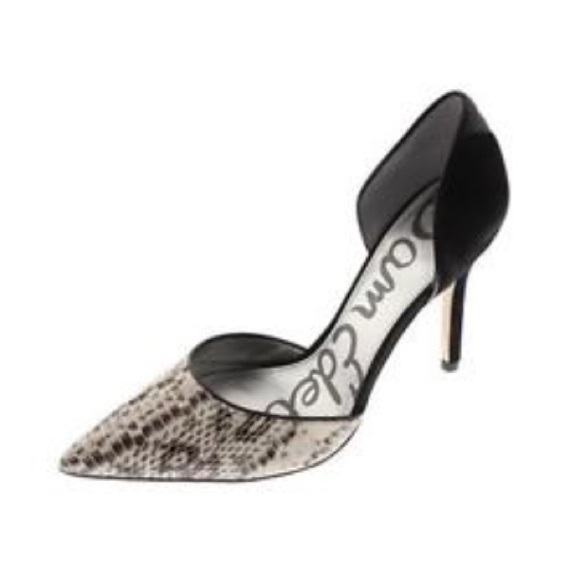 SAM EDELMAN Delilah D'Orsay Heels Shoes 7.5