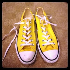 Yellow Converse