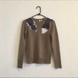Frenchi Fox Stole Sweater