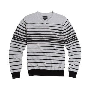 RetroFit Black Striped Sweater