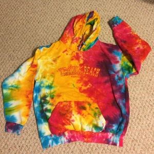 Virginia Beach tye die hoodie