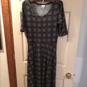 Lularoe Ana dress. Size medium. Worn once.