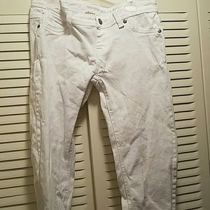 white jeans