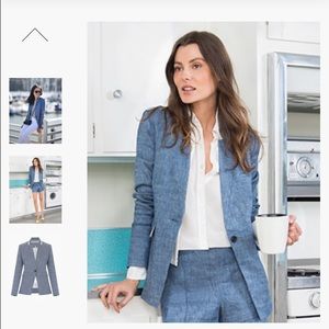 Veronica Beard Orchid Upcollar Jacket Size 2 New!