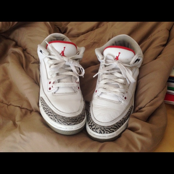 Jordan White Cement 3s