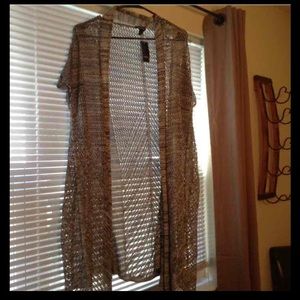 Torrid NWT Gray Cardigan Size 4