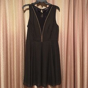 Express - brand new sexy black & gold party dress.