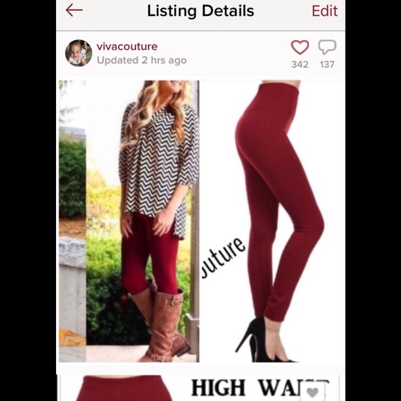 Best High Waist Tummy Control Leggings - Picture 2 of 2