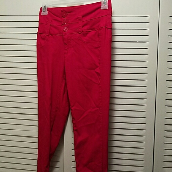 red pants