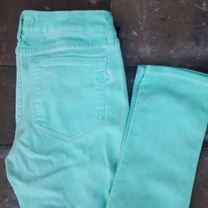 Mint/Teal Miss Me Jeans