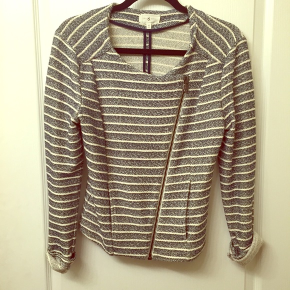 Lou & Grey Striped Open Jacket - Picture 1 of 4