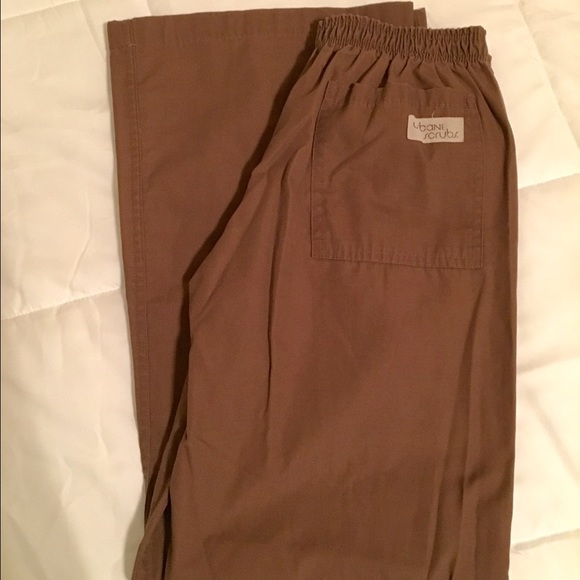 Urbane Scrubs Brown Scrub Pants