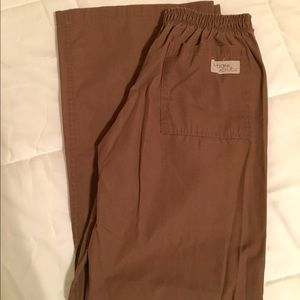 Urbane Scrubs Brown Scrub Pants